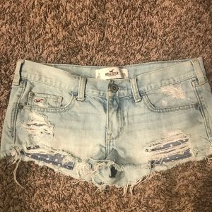 Light Blue Hollister Shorts Size 3